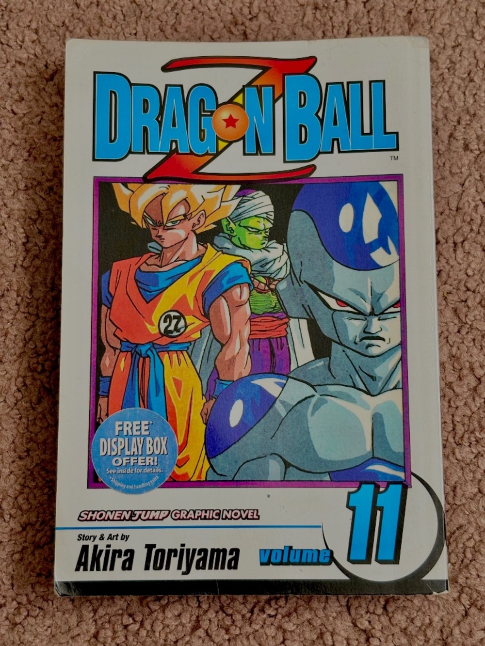 Dragon Ball Z Manga English 1st Edition Volume 11 Shonen Jump Viz Media *Read